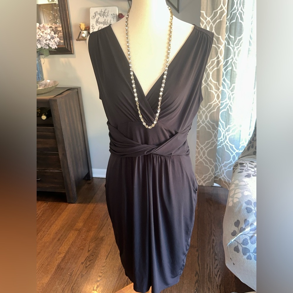 Ann Taylor Loft Black Dress Size 12
